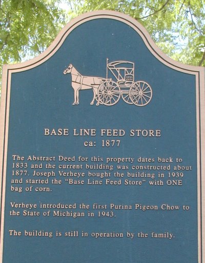 Baseline Feed Store Marker