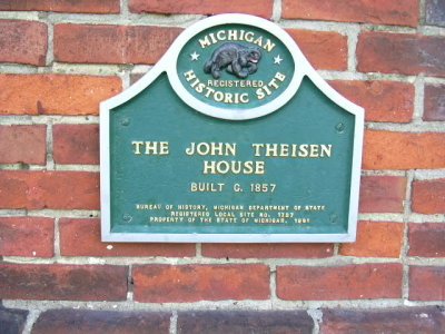 Theisen House Marker